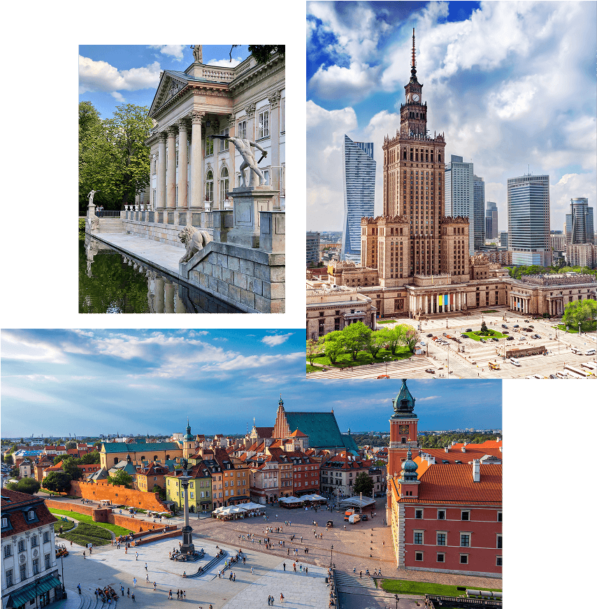 Attractions in Warsaw